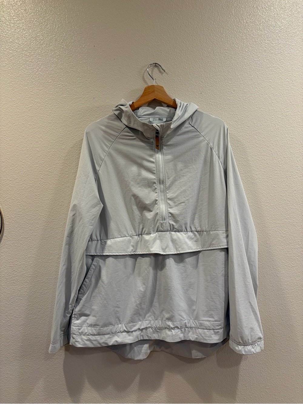 5/$26 Light Blue Women's Hooded Anorak Jacket